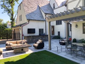 Masonry Patio, Outdoor Kitchen