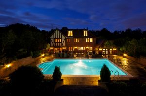 backyard oasis lighting